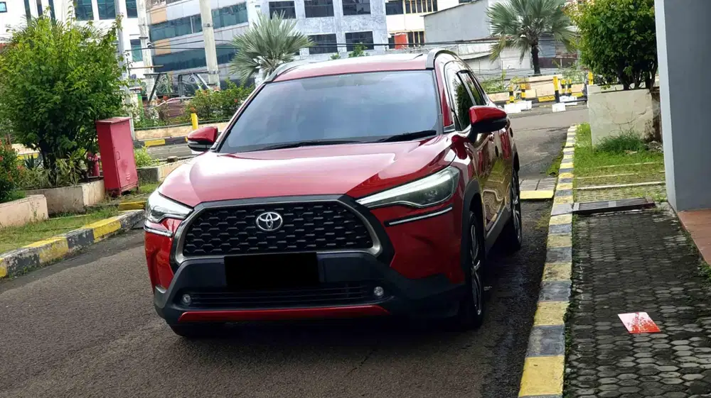 Km20rb toyota corolla cross bensin 2020 merah