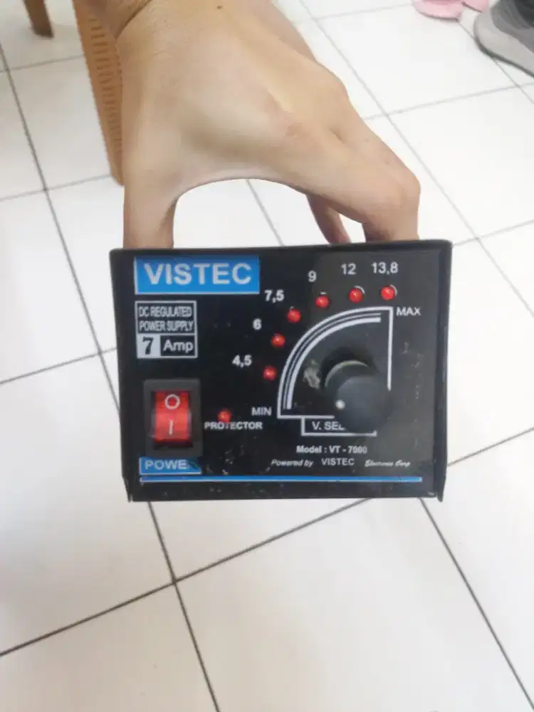 Jual dc regulated power supply 50 ribu nett, msh bagus cm disimpan aja