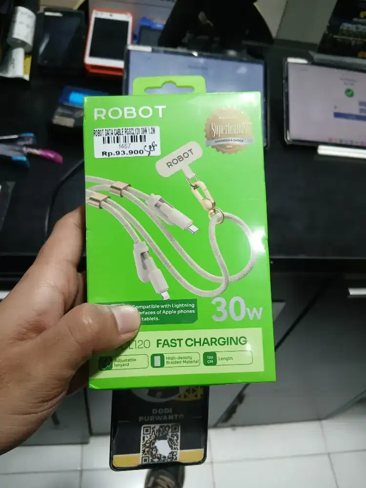 ROBOT DATA CABLE RGSCL 120 30W 1.2M |ATLANTIS DAHSYAT