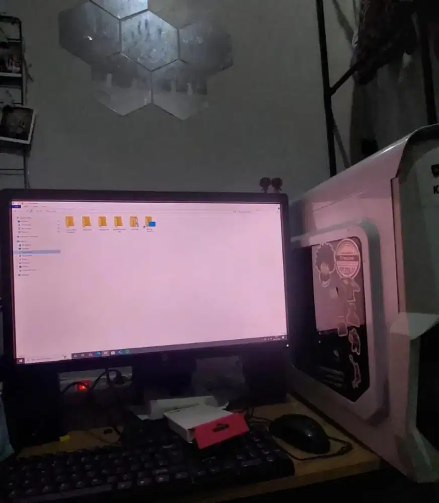 KOMPUTER FULL SET SIAP PAKAI + MONITOR 23 (BISA COD)