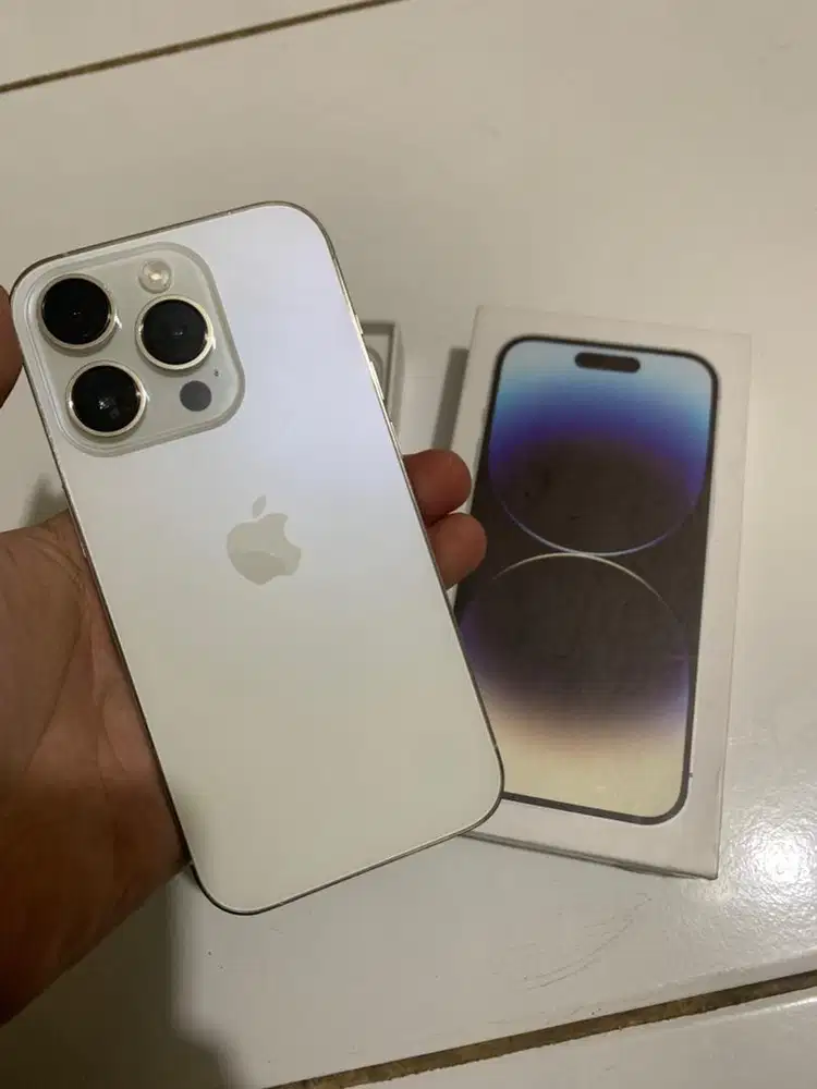 Iphone 14 pro 128gb fullset mulus no minus