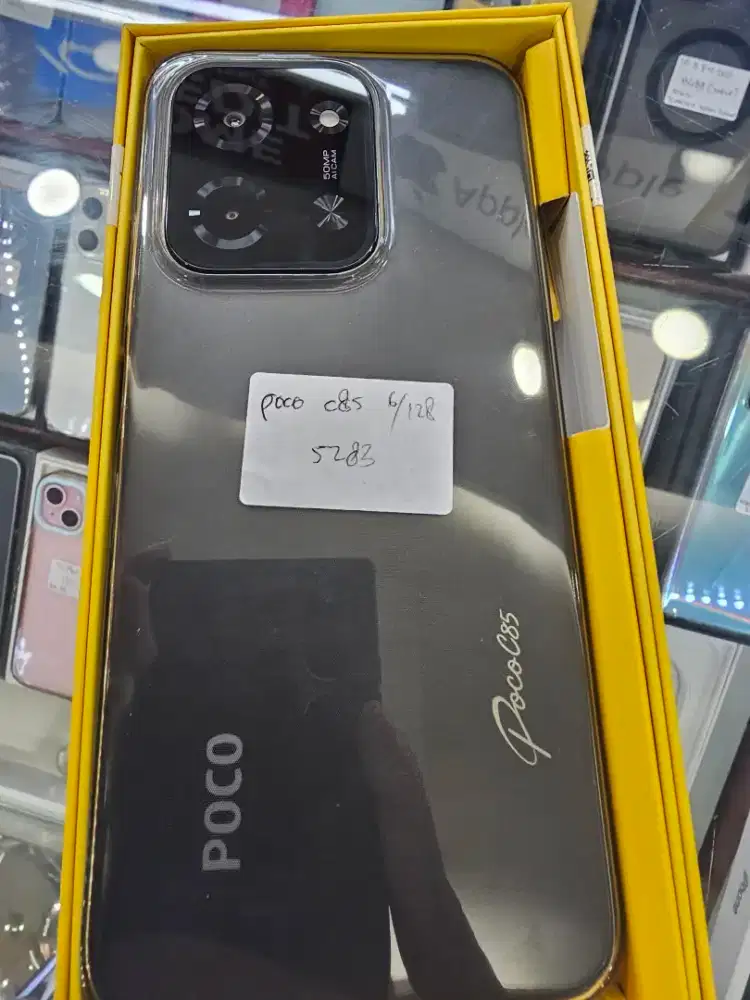 POCO C85 6/128GB (UMUR 2 MINGGU)