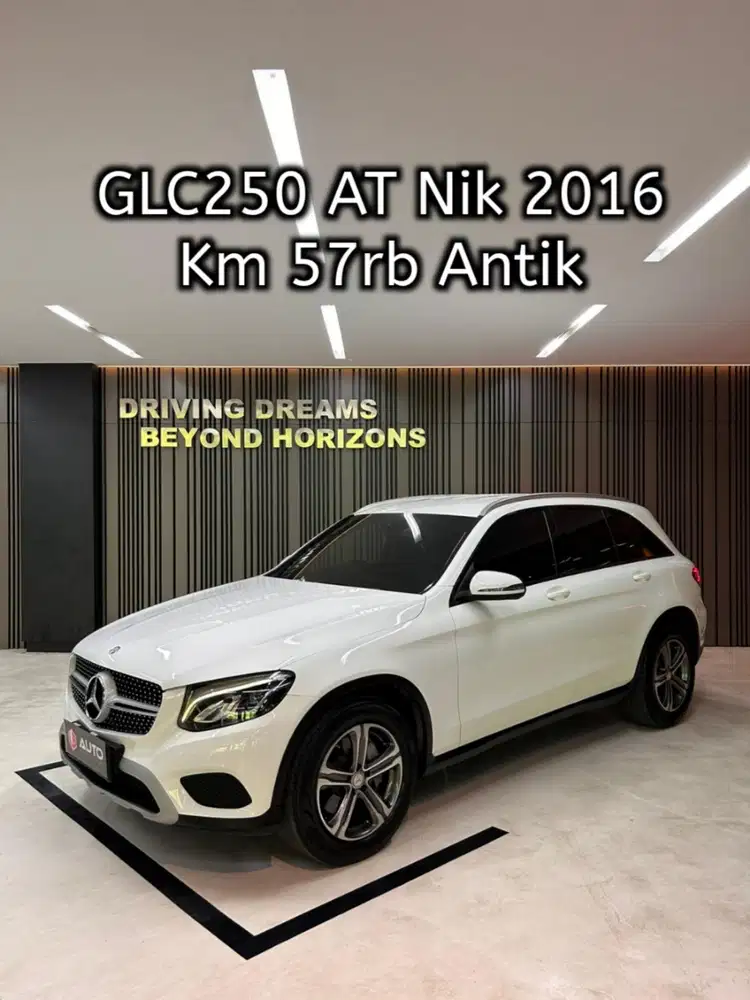 Mercedes Benz GLC250 GLC200 2017 Putih Mercy B1108WLO Km57rb Nik 2016
