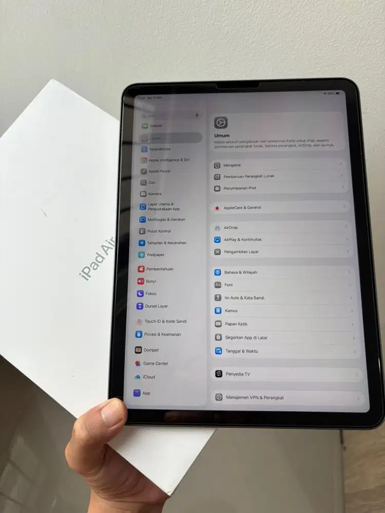 Ipad air 5 256gb garansi on