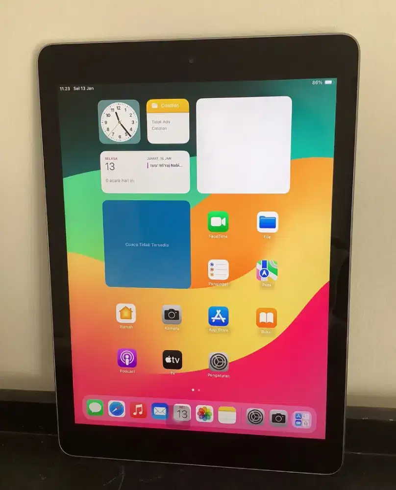 iPad Generasi 5 Wi-Fi 32GB Normal Mulus Charger Only