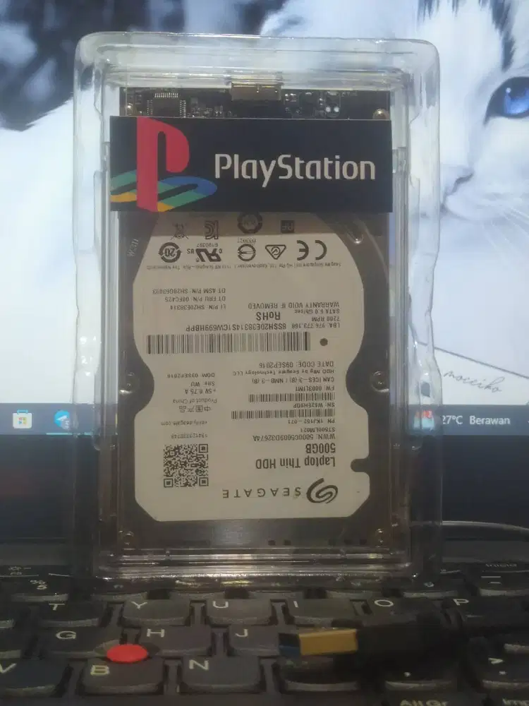 Hardisk PS2 HDD Eksternal 500 GB