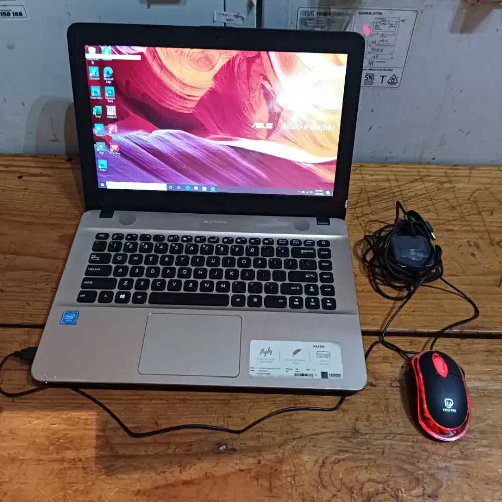 LEPTOP ASUS X441M NO MINUS