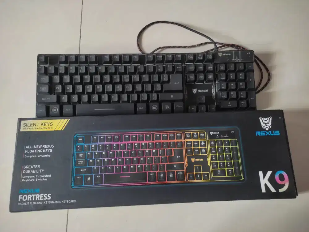 Keyboard Rexus Gaming K9