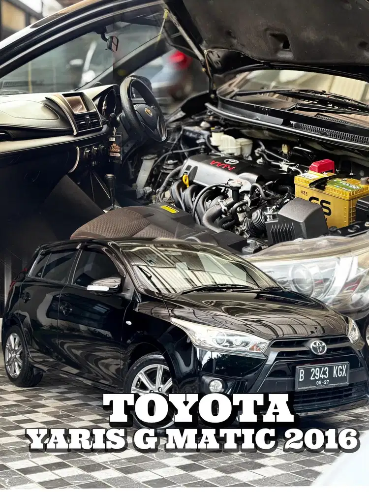 Toyota Yaris G 1.5 VVTI AT Matic 2016 Siap Pakai