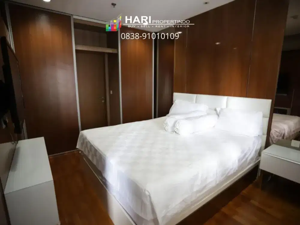 DIJUAL CEPAT / DISEWA Apartemen Sahid Sudirman Residence 2 BR Furnished - Jalan Kaki ke Citywalk MRT Busway