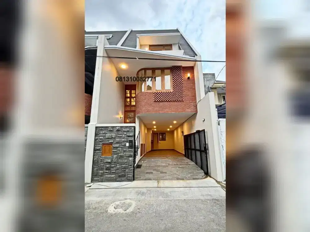 Rumah Baru Modern Natural 4 Lt Di Rawamangun Jakarta Timur