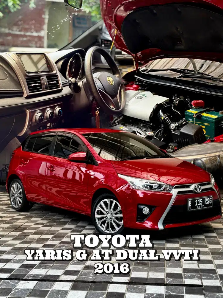 Toyota Yaris G 1.5 DualVVTI AT Matic 2016 Pemakaian 2017 TanganPertama