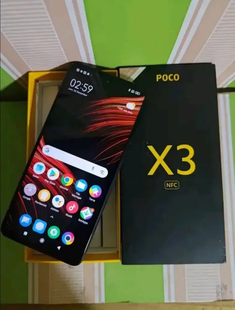 Poco X3 Nfc blue