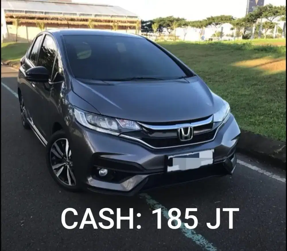 Honda Jazz RS CVT GK5 AT Silver Facelift Model 2018 NIK 2017