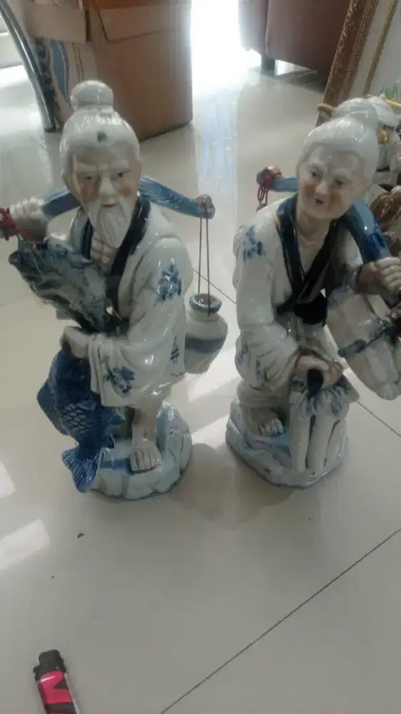 Vintage couple porcelain