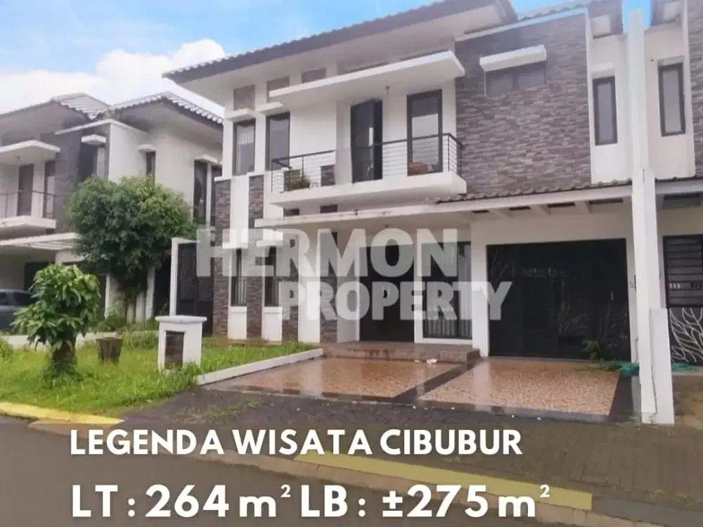 EXCLUSIVE Rumah Legenda Wisata Cantik , Bangunan Siap huni tinggal Angkat Koper
