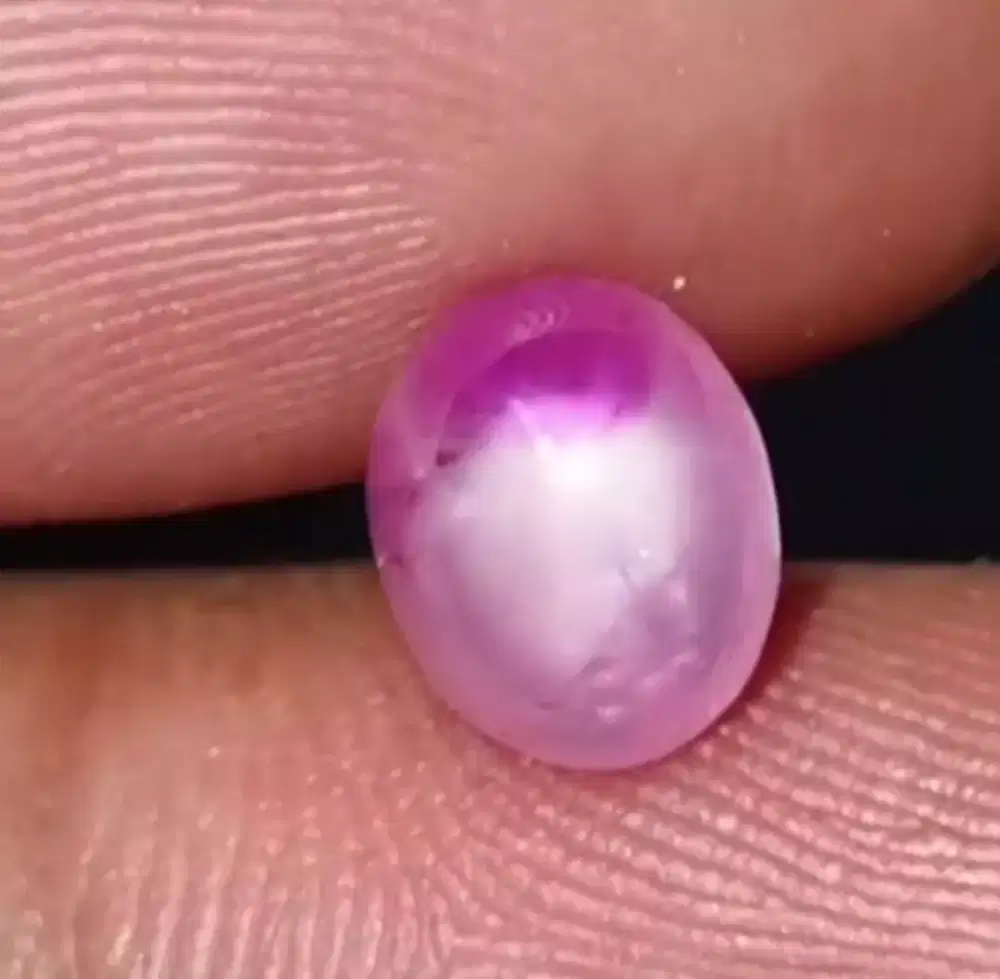 Batu Ruby Burma star no heat loose stone