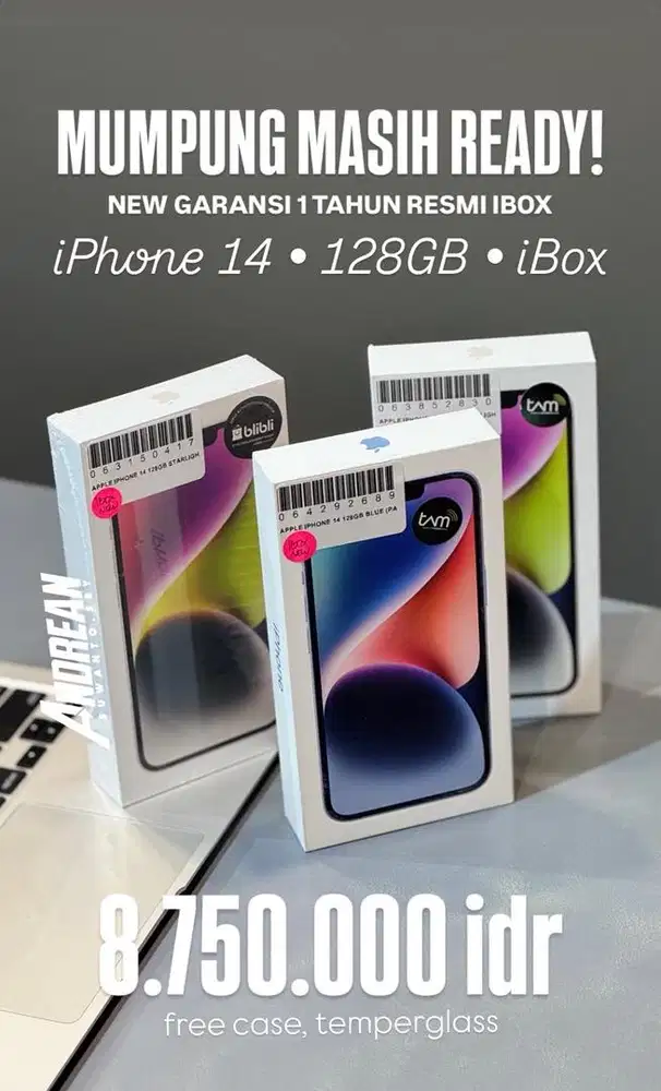 New Iphone 14 128GB iBox