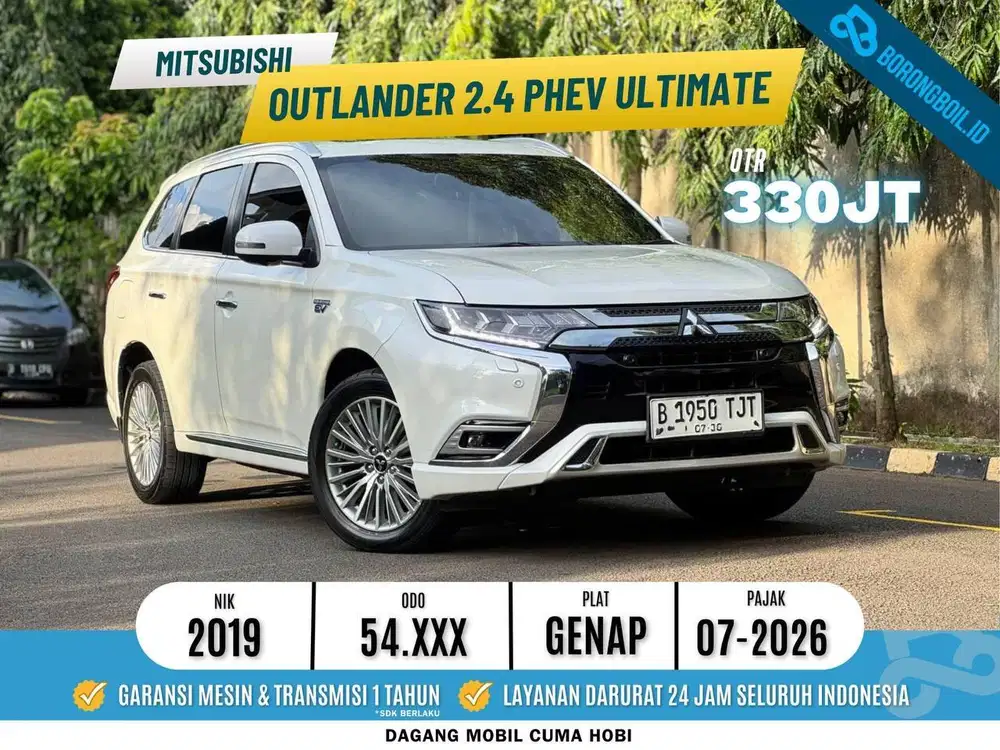 TERMURAH!!OUTLANDER PHEV 2019 PUTIH FAVORIT