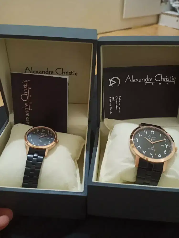 Alexandre Christie couple