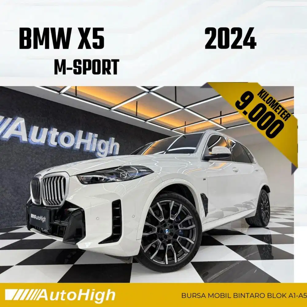 DP10% [Km9.000] X5 M-Sport 2024 White Reg 2025 #AUTOHIGH