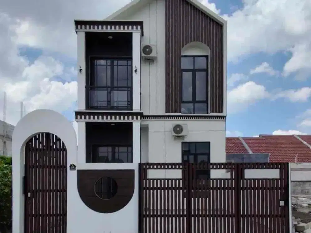 Medokan Baru gress‼️Rumah 2 lantai bonus furnish dekat UPN rungkut