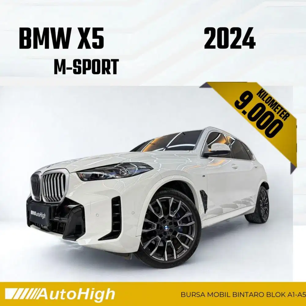DP10% [Km9.000] X5 M-Sport 2024 White Reg 2025 #AUTOHIGH