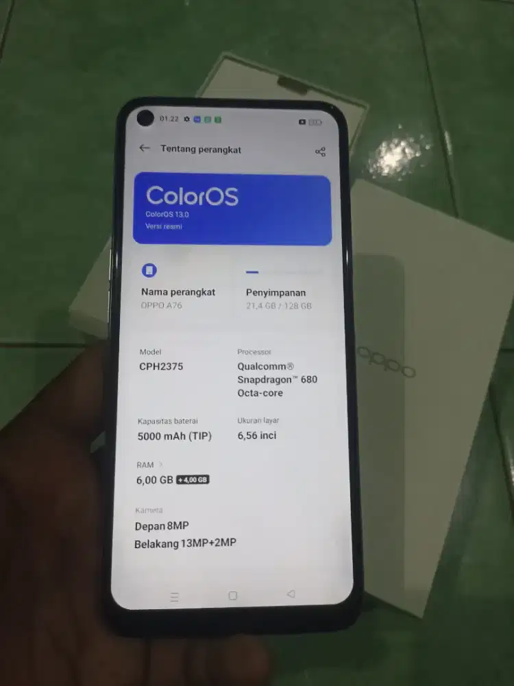 Opo a76 (6+4/128)