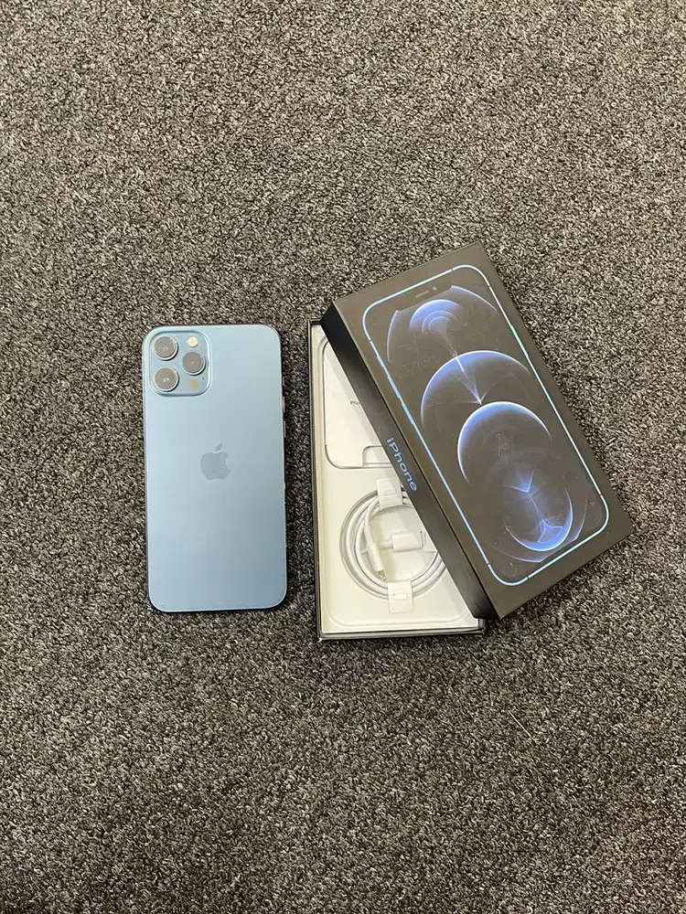 iphone 12 Pro Max 128GB pemakaian pribadi Fullset Mulus no minus