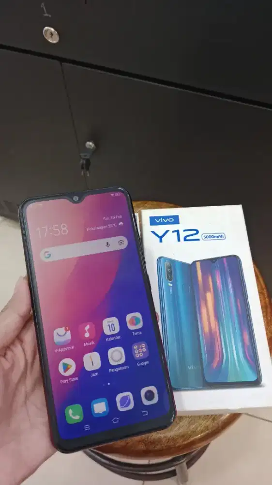 Vivo y12 ram 3/32