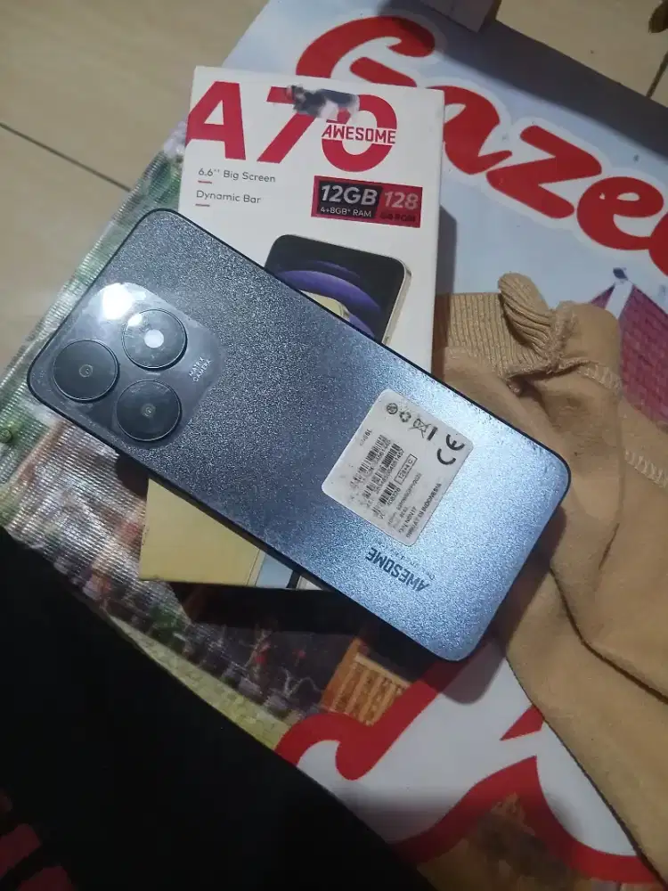 Hp itel a70 ram 4+4/128