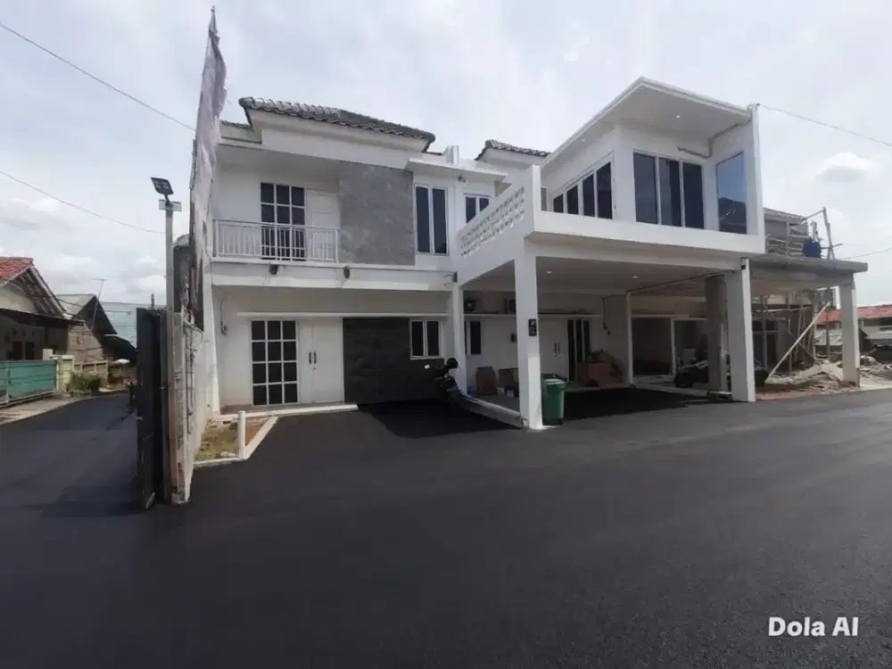 Rumah cluster mewah deisgn modern lokasi strategis dekat LRT Jatibening