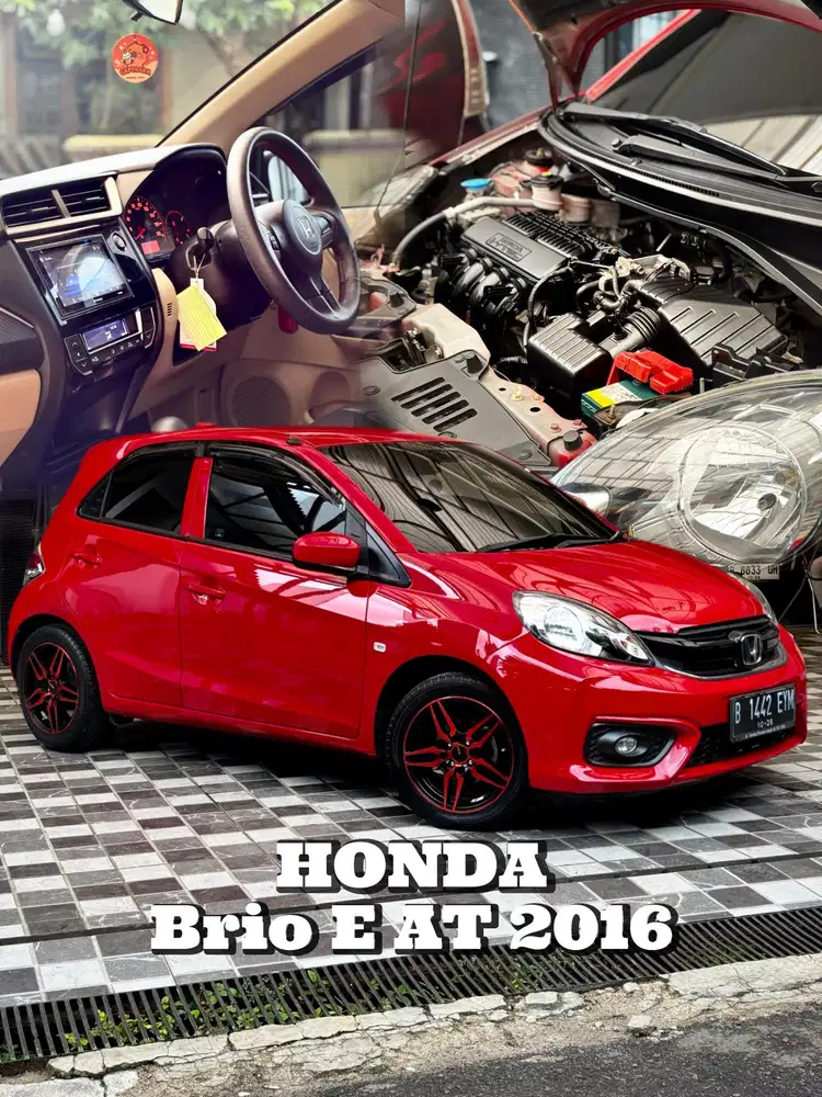 Honda Brio E AT Matic 2016 Model 2017 Facelift (AC Digital)