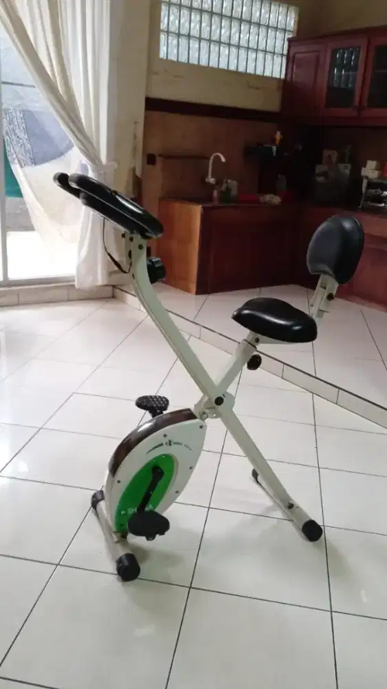 Jual sepeda statis system magnetic merk shaga