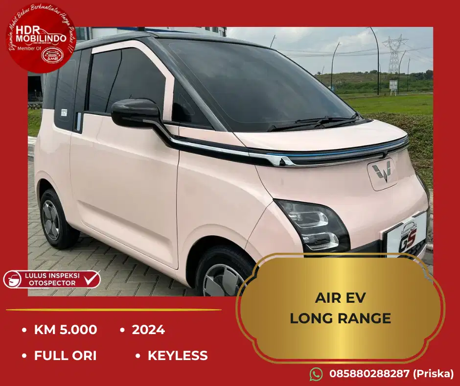 WULING AIR EV LONG RANGE 2024