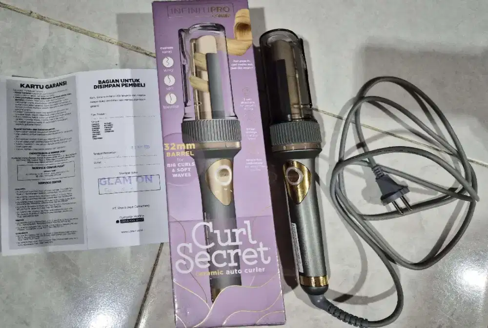 Conair Pengeriting Otomatis InifinitiPRO Curl Secret / Auto Curler