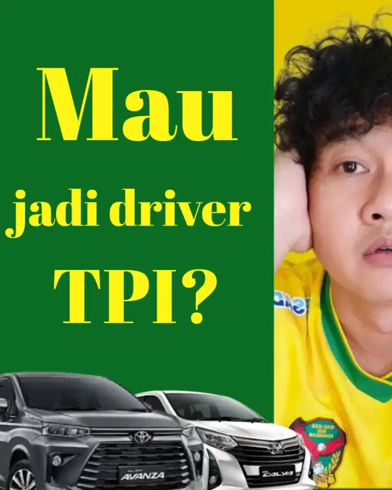 Lowongan kerja driver TPI syarat mudah proses cepat