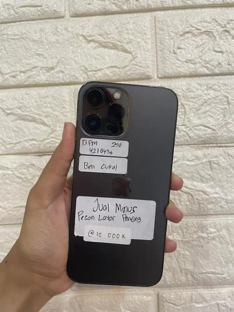 UNIT SALE!!! IPHONE 13 PROMAX SECOND