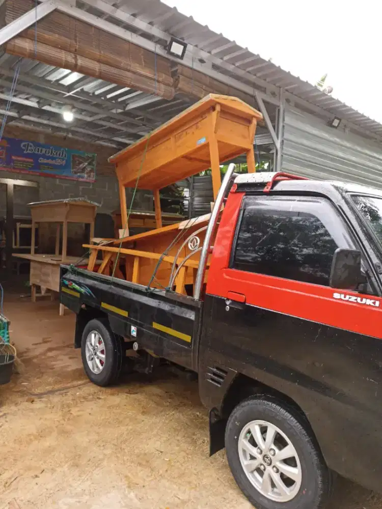 Gerobak Angkringan Bakso Mie Ayam PeceL Bubur Sate Martabak Ronde dlL