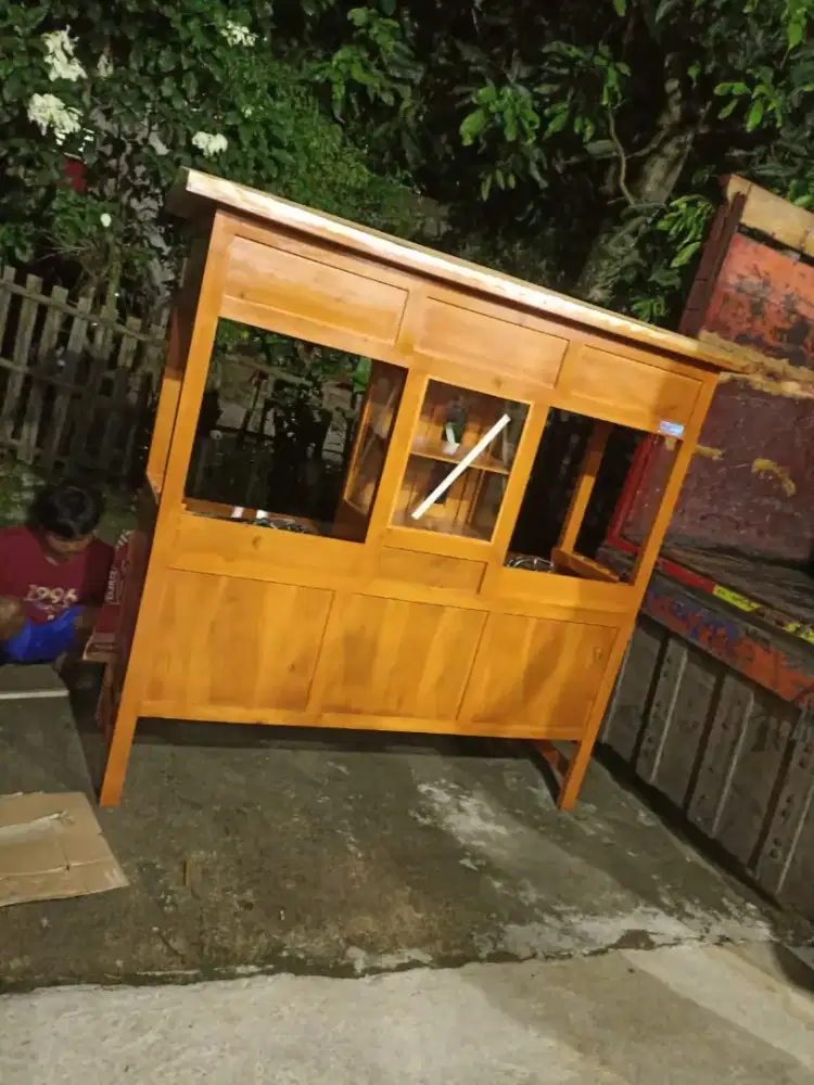 Gerobak Angkringan Bakso Mie Ayam PeceL Bubur Sate Martabak Ronde dlL