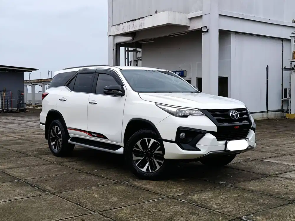 (TDP 45 JT)KM 116 RB ,FORTUNER VRZ TRD PUTIH 2018 ! RECORD DAN TERAWAT