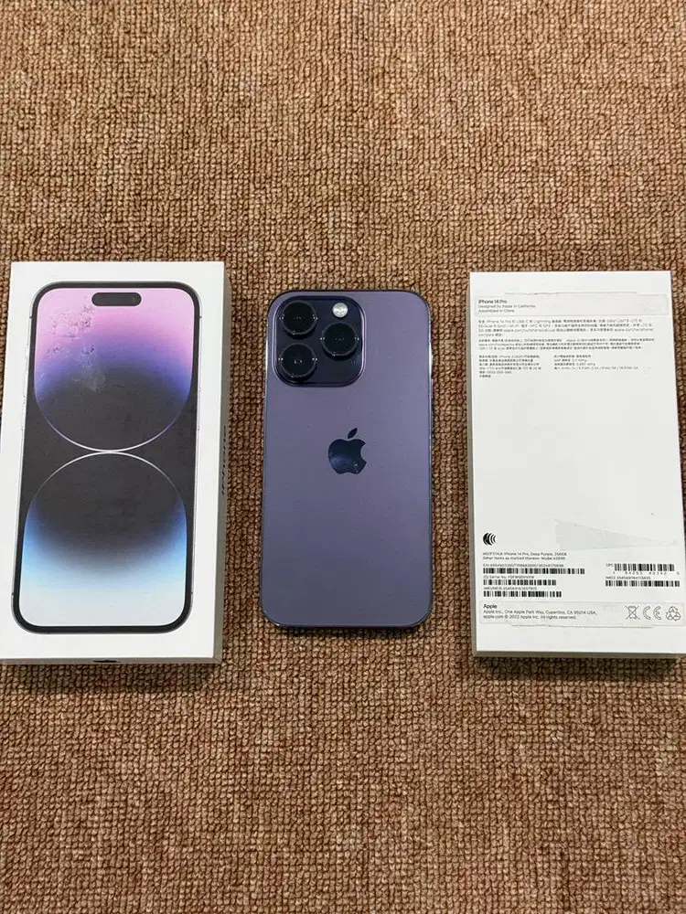 Iphone 14 pro 256gb resmi beacukai setara ibox fullset dus original