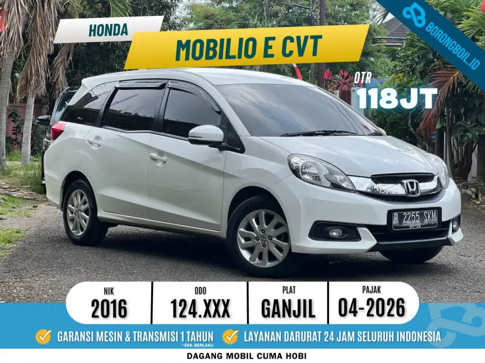Honda Mobilio E CVT 2016 TERMURAH