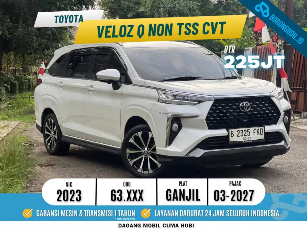Toyota Veloz Q CVT 2023 TERMURAH