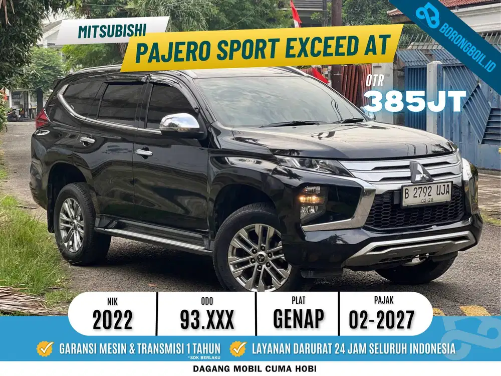 Mitsubishi Pajero Sport Exceed 4x2 AT Diesel 2022