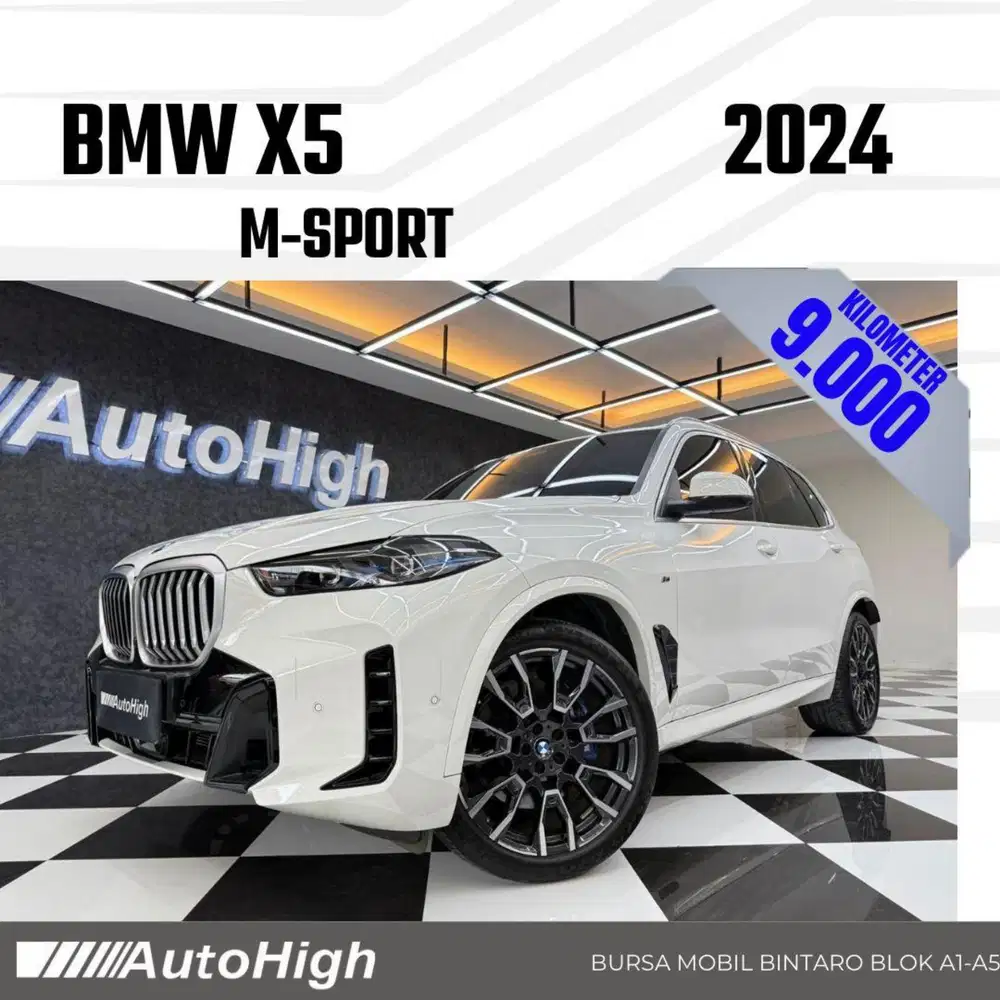 DP10% [Km9.000] X5 M-Sport LCi 2024 White Reg 2025 #AUTOHIGH