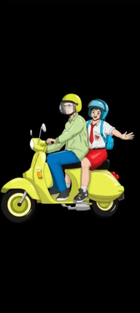 Jasa antar jemput sekolah dan umum/motor/Cengkareng