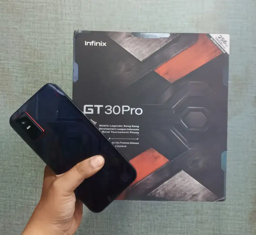 Infinix Gt 30 Pro 8/256 Mulus Lengkap Fullset Nominus Ori Paket Besar