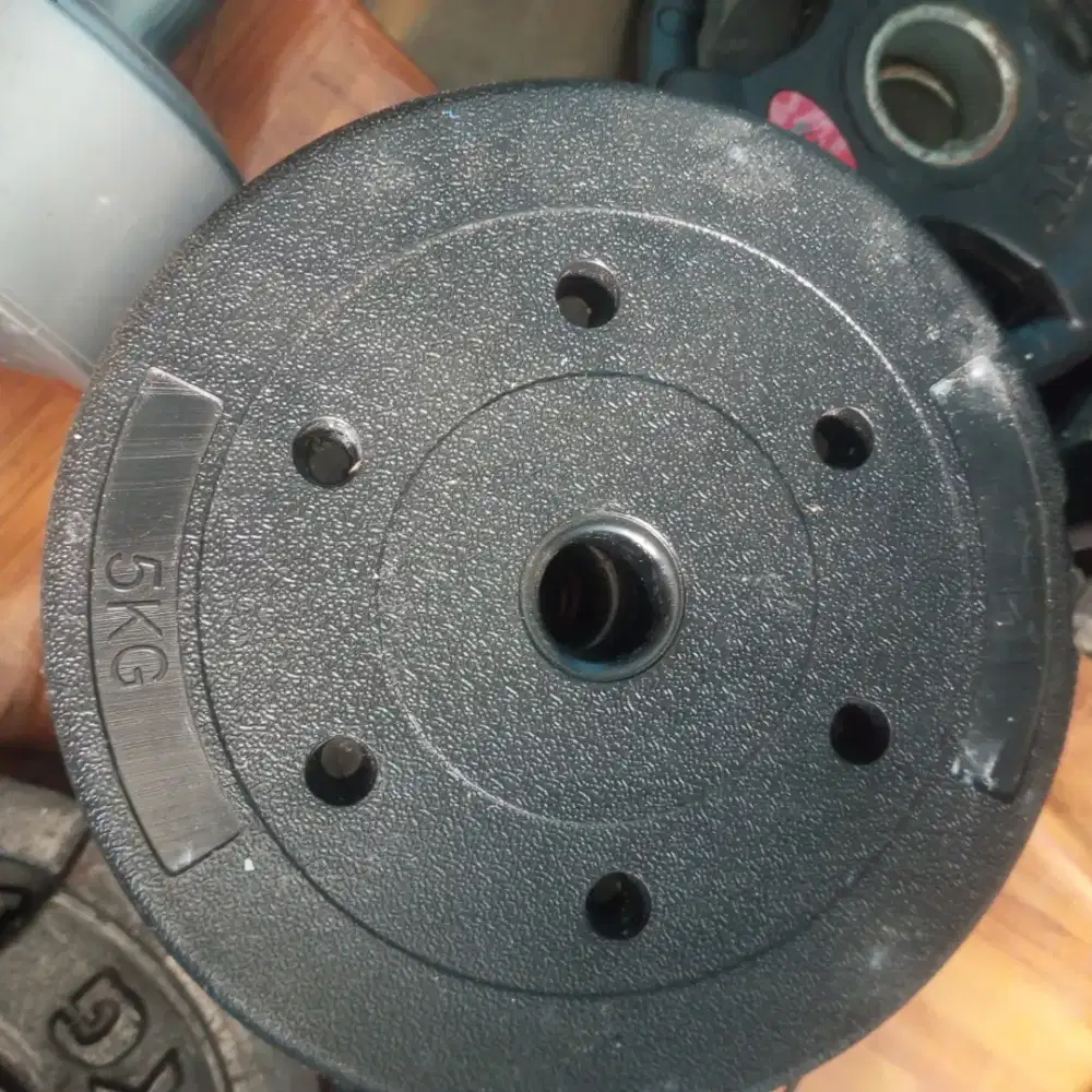 Dumbell set 45kg PVC