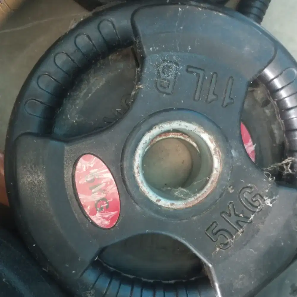 Plate beban rubber 5kg